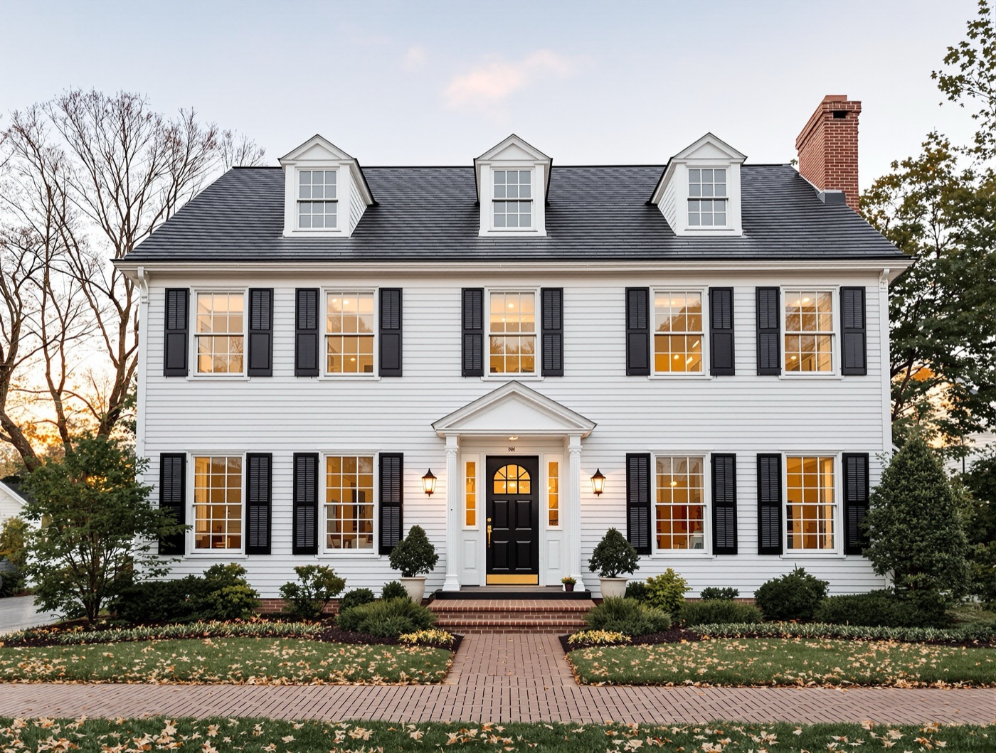 Colonial home — Stately Colonial