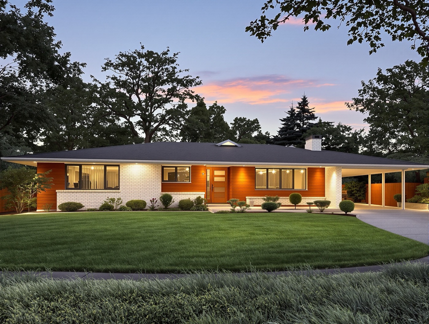 Midcentury Ranch home — Midcentury Ranch