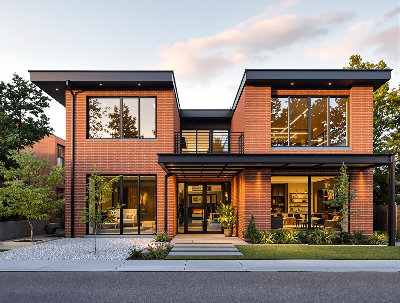 Urban Industrial home — Urban Brick Modern
