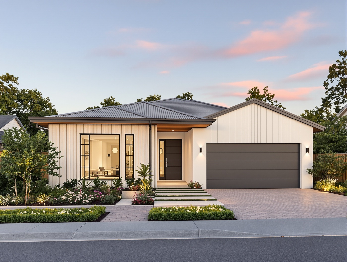 Warm Modern home — Warm Modern Retreat